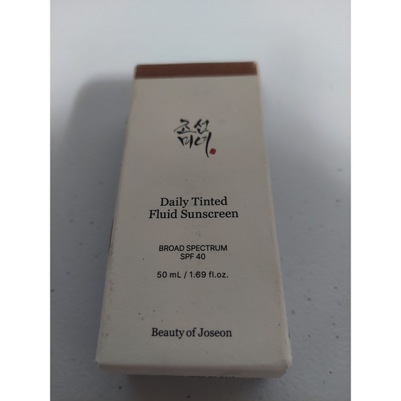 Beauty of Joseon Daily Tinted Fluid Sunscreen SPF 40 Broad Spectrum - Picture 1 of 3